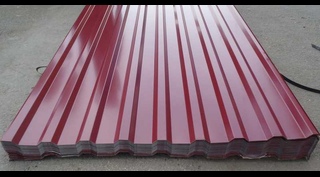Профлист Н57 0.6 мм RAL 3005 Красное Вино
