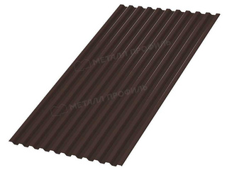 Профлист Металл Профиль C21 0.5 PURETAN® RR 32 Темно-коричневый B