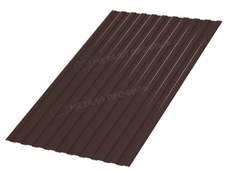 Профлист Металл Профиль C8 0.5 PURETAN® RR 32 Темно-коричневый B